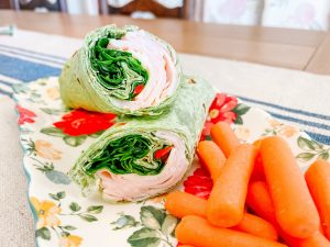 Picnic Party Wraps plated